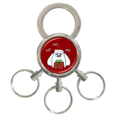 Yeti Xmas 3-ring Key Chains by Valentinaart