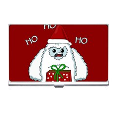 Yeti Xmas Business Card Holders by Valentinaart