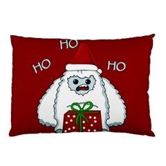 Yeti Xmas Pillow Case by Valentinaart