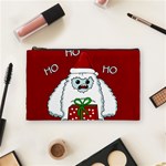 Yeti Xmas Cosmetic Bag (Medium)  Front