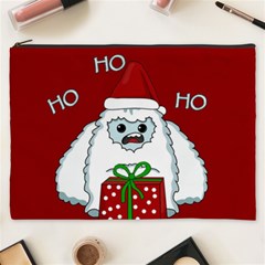 Yeti Xmas Cosmetic Bag (xxxl)  by Valentinaart