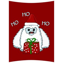 Yeti Xmas Back Support Cushion by Valentinaart