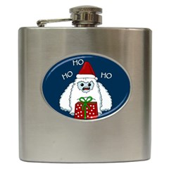 Yeti Xmas Hip Flask (6 Oz) by Valentinaart