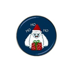 Yeti Xmas Hat Clip Ball Marker (4 Pack) by Valentinaart