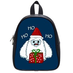 Yeti Xmas School Bag (small) by Valentinaart