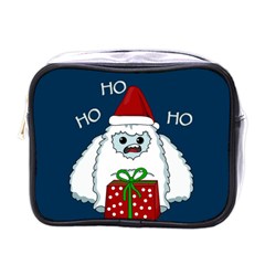 Yeti Xmas Mini Toiletries Bags by Valentinaart