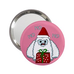 Yeti Xmas 2 25  Handbag Mirrors by Valentinaart