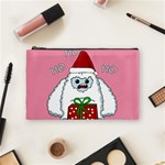 Yeti Xmas Cosmetic Bag (Medium)  Front