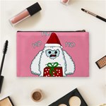 Yeti Xmas Cosmetic Bag (Medium)  Back