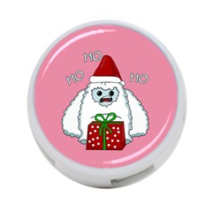 Yeti Xmas 4-port Usb Hub (one Side) by Valentinaart