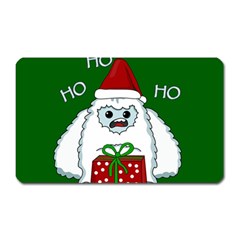 Yeti Xmas Magnet (rectangular) by Valentinaart