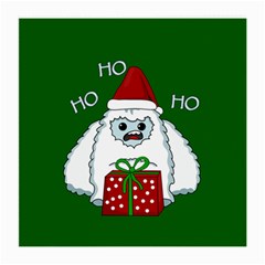 Yeti Xmas Medium Glasses Cloth by Valentinaart