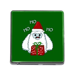 Yeti Xmas Memory Card Reader (square) by Valentinaart