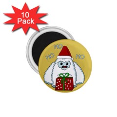 Yeti Xmas 1.75  Magnets (10 pack) 