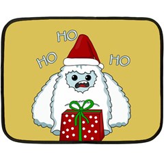 Yeti Xmas Fleece Blanket (Mini)