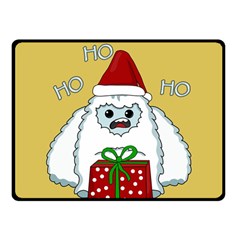 Yeti Xmas Fleece Blanket (Small)