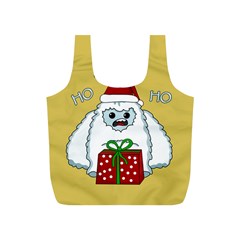 Yeti Xmas Full Print Recycle Bags (S) 