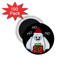 Yeti Xmas 1 75  Magnets (100 Pack)  by Valentinaart