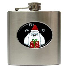 Yeti Xmas Hip Flask (6 Oz) by Valentinaart