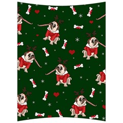 Pug Xmas Pattern Back Support Cushion