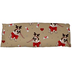 Pug Xmas Pattern Body Pillow Case (Dakimakura)