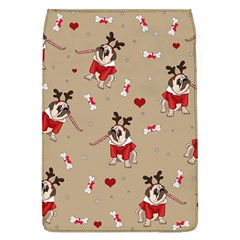 Pug Xmas Pattern Flap Covers (l)  by Valentinaart