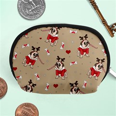 Pug Xmas Pattern Accessory Pouches (Medium) 