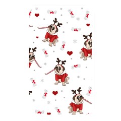 Pug Xmas Pattern Memory Card Reader