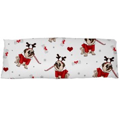 Pug Xmas Pattern Body Pillow Case (Dakimakura)