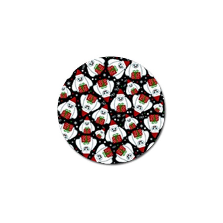 Yeti Xmas pattern Golf Ball Marker (10 pack)