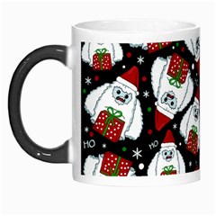 Yeti Xmas Pattern Morph Mugs by Valentinaart