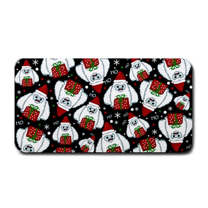 Yeti Xmas pattern Medium Bar Mats