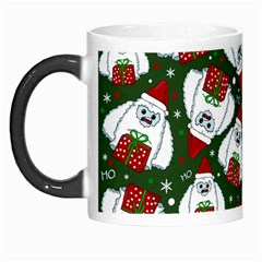 Yeti Xmas Pattern Morph Mugs by Valentinaart