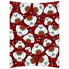 Yeti Xmas Pattern Back Support Cushion