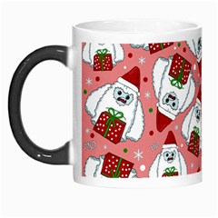 Yeti Xmas Pattern Morph Mugs by Valentinaart