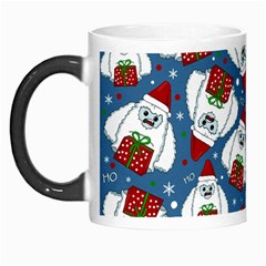 Yeti Xmas Pattern Morph Mugs by Valentinaart