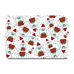 Yeti Xmas Pattern Plate Mats by Valentinaart