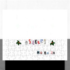 Santa s Note Rectangular Jigsaw Puzzl by Valentinaart