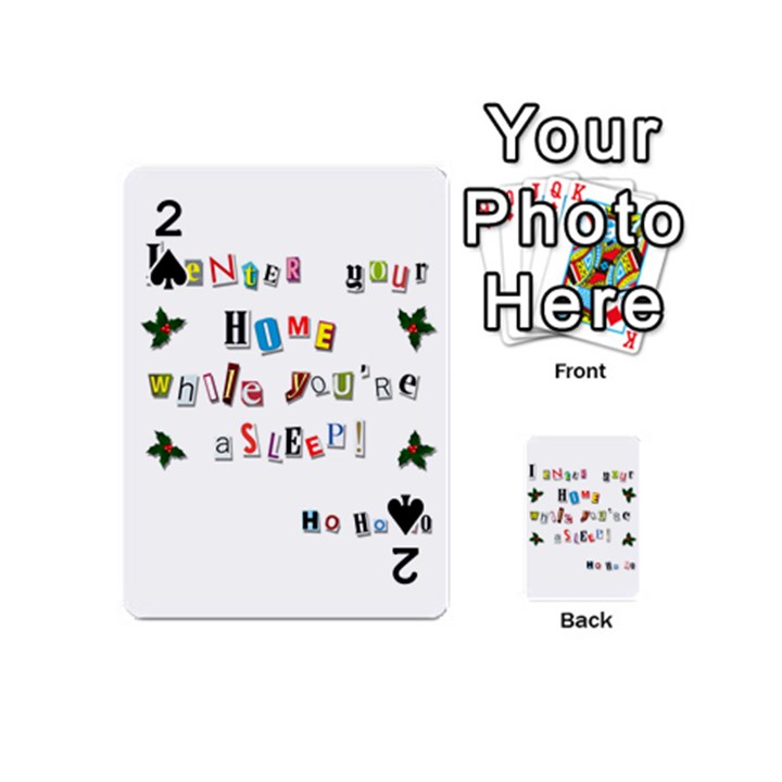 Santa s note Playing Cards 54 (Mini) 