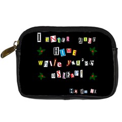 Santa s Note Digital Camera Cases by Valentinaart