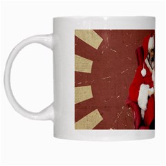 Karl Marx Santa  White Mugs