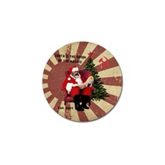 Karl Marx Santa  Golf Ball Marker by Valentinaart