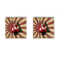 Karl Marx Santa  Cufflinks (square) by Valentinaart