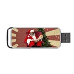 Karl Marx Santa  Portable USB Flash (Two Sides) Front