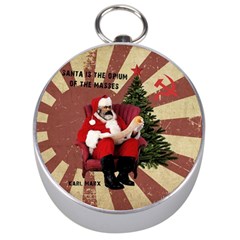 Karl Marx Santa  Silver Compasses by Valentinaart