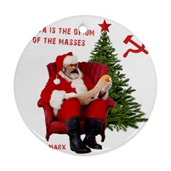 Karl Marx Santa  Ornament (Round)