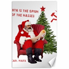 Karl Marx Santa  Canvas 24  x 36 