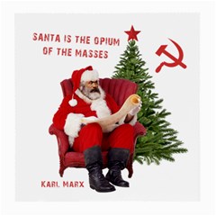 Karl Marx Santa  Medium Glasses Cloth (2-Side)