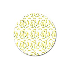 Chilli Pepers Pattern Motif Magnet 3  (round) by dflcprints