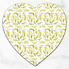 Chilli Pepers Pattern Motif Jigsaw Puzzle (heart) by dflcprints